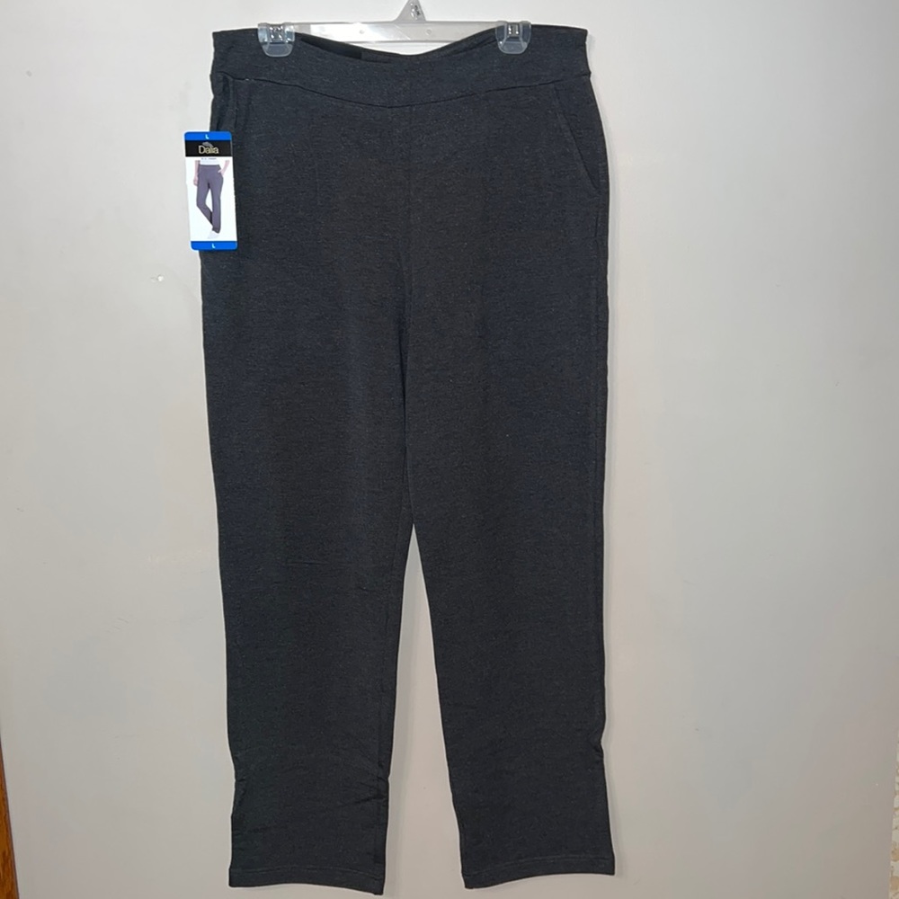 🆕 Dalia, stretch pants, super soft. Charcoal Gray.  30 inch inseam.